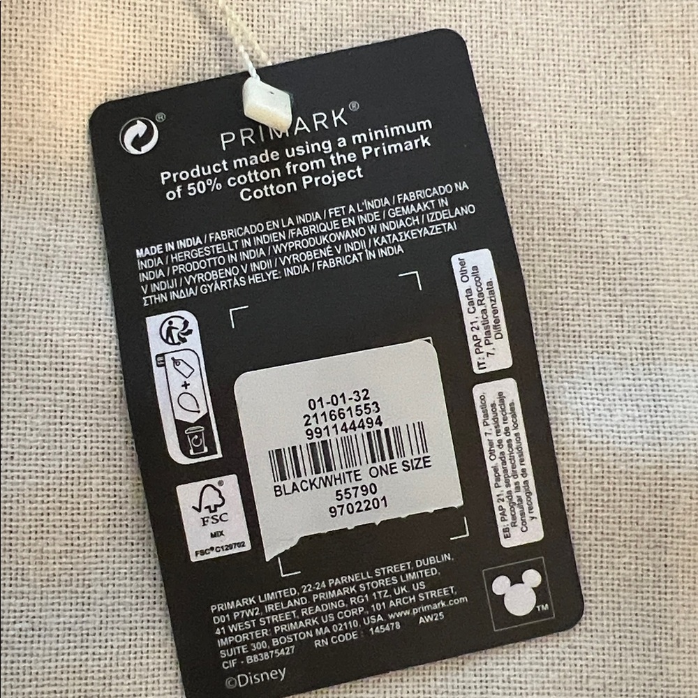 Disney Primark Nightmare Before Christmas Tote - Picture 7 of 8